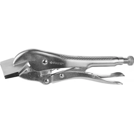 Зажим ЗУБР &quot;ЭКСПЕРТ&quot; жестянщика, ручной, специальный, для листового металла, 250мм 22515 купить в Муравленко