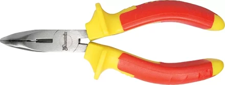 Длинногубцы изогнутые Insulated 200мм двухкомпонентные рукоятки MATRIX PROFESSIONAL 17474 купить в Муравленко