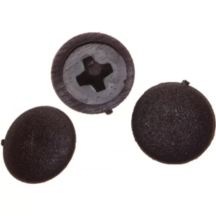 Заглушка декоративная ЗУБР под шуруп, цвет кр-дерево, шлиц №2, ТФ6, 40шт 4-308156-5 купить в Муравленко