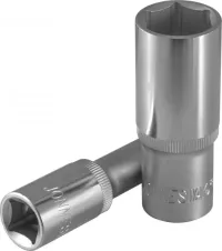 Головка торцевая шестигранная 1/2" М17 удлиненная S04НD4117 Jonnesway 47240