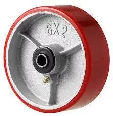 Колесо большегрузное P 63 150 мм полиуретановое на ось (N) 1046140 купить в Муравленко