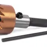 HSS-TiN коронка MESSER  21мм с центр. сверлом и толкающей пружиной для  лист. материала  до 2 мм ц/х купить в Муравленко