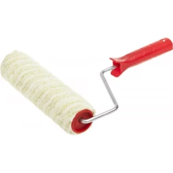 Валик ЗУБР &quot;ЭКСПЕРТ&quot; &quot;ПОЛИМАКС&quot;, полиамид, стойкий к растворителям, к истиранию, ручка 8мм, d=48/250мм 03524-25