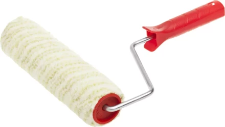 Валик ЗУБР &quot;ЭКСПЕРТ&quot; &quot;ПОЛИМАКС&quot;, полиамид, стойкий к растворителям, к истиранию, ручка 8мм, d=48/250мм 03524-25 купить в Муравленко