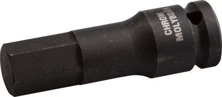 Торцовая головка KRAFTOOL &quot;INDUSTRIE QUALITAT&quot; ударная (1/2&quot;), HEX, Cr-Mo, фосфатированная, H14 27950-14_z01 купить в Муравленко