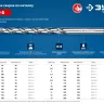 ЗУБР ПРОФ-А, 1.5 х 70 мм, сталь Р6М5, класс А, удлиненное сверло по металлу, Профессионал (29624-1.5) купить в Муравленко