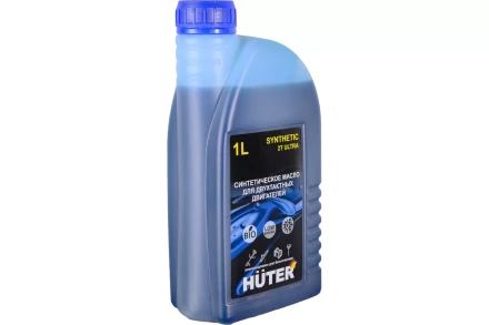 Масло 2Т ULTRA синтетическое для двухтактных двигателей, для техники Huter, 1л 73/8/3/3 купить в Муравленко