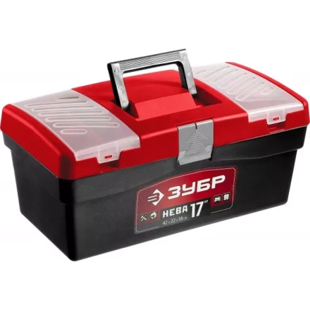 Ящик для инструмента &quot;НЕВА-17&quot; пластиковый, ЗУБР 38323-17 купить в Муравленко