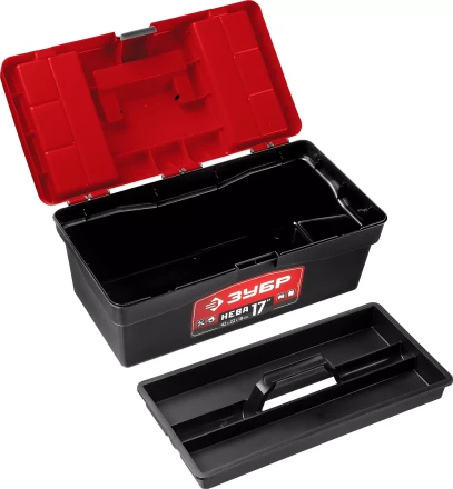 Ящик для инструмента &quot;НЕВА-17&quot; пластиковый, ЗУБР 38323-17 купить в Муравленко