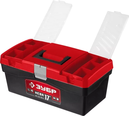 Ящик для инструмента &quot;НЕВА-17&quot; пластиковый, ЗУБР 38323-17 купить в Муравленко