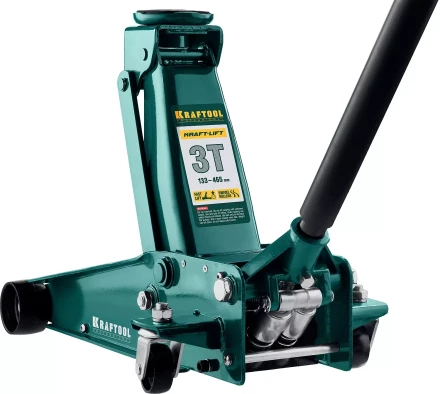 Домкрат гидравлический подкатной &quot;Kraft-Lift&quot;, 3т, 133-465 мм, KRAFTOOL 43450-3 43450-3 купить в Муравленко