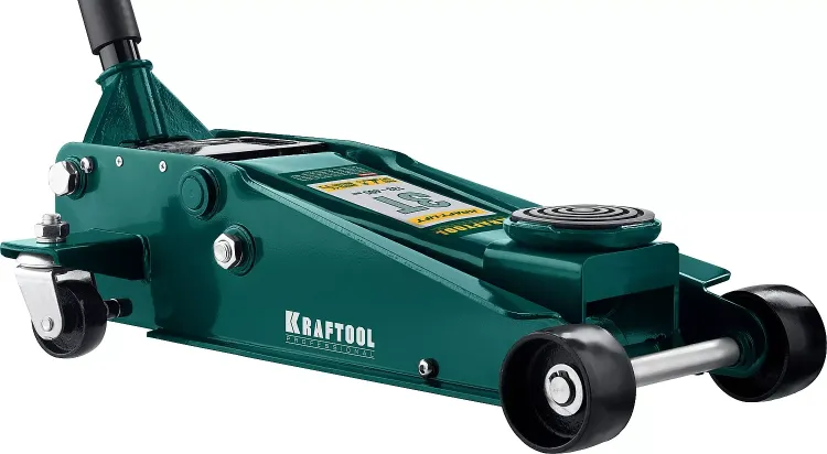 Домкрат гидравлический подкатной "Kraft-Lift", 3т, 133-465 мм, KRAFTOOL 43450-3 43450-3 купить в Муравленко