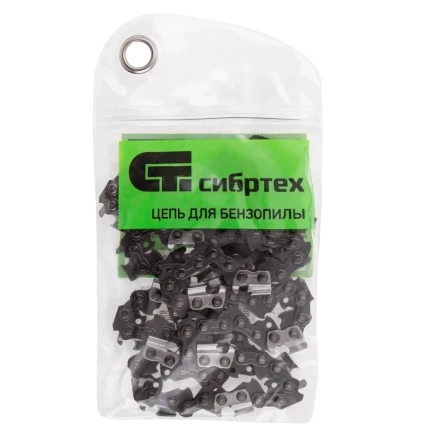 Цепь для бензопилы Сибртех ПЦБ-4540, шина 40 см (16&quot;), шаг 0.325&quot;, паз 1.5 мм, 64 звена, 59810 купить в Муравленко