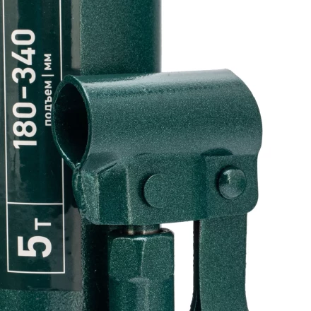 Домкрат гидравлический бутылочный Сибртех 50814, 5 т, 180-340 мм, в пласт. кейсе купить в Муравленко