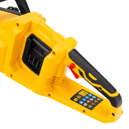 Цепная пила аккумуляторная бесщет. Denzel RCS400-36-0 58611, Li-ion, 36 В, шина 400 мм купить в Муравленко