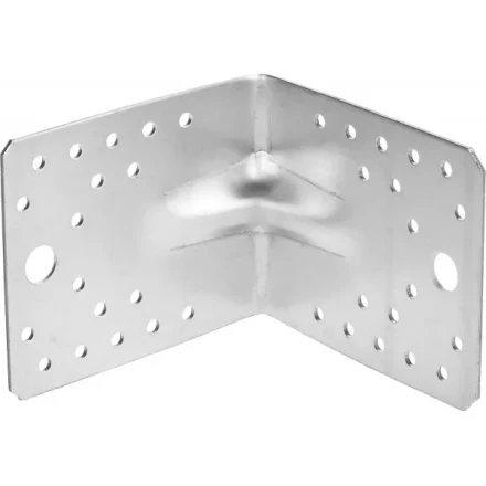 Крепежный угол ЗУБР &quot;МАСТЕР&quot; усиленный, 90х105х105мм, 1шт 310116-90-105 купить в Муравленко