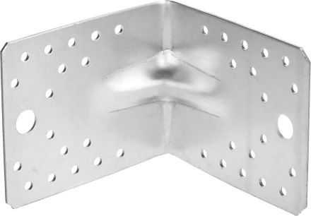 Крепежный угол ЗУБР &quot;МАСТЕР&quot; усиленный, 90х105х105мм, 1шт 310116-90-105 купить в Муравленко