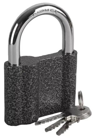 Замок ЗУБР навесной, металлический корпус, закаленная дужка, 70мм 3712-70 купить в Муравленко