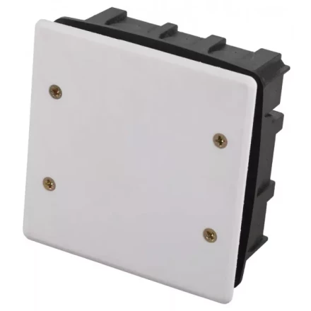 Коробка монтажная СВЕТОЗАР для подштукатурного монтажа, макс. напряжение 400В, с крышкой, 100х100х50мм, квадратная SV-54927 купить в Муравленко