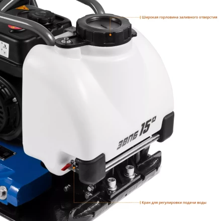 Виброплита бензиновая ЗВПБ-15 А серия ПРОФЕССИОНАЛ купить в Муравленко