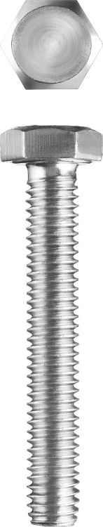 Болт ГОСТ 7798-70, M8 x 80 мм, 2 шт, кл. пр. 5.8, оцинкованный, ЗУБР 303086-08-080 купить в Муравленко