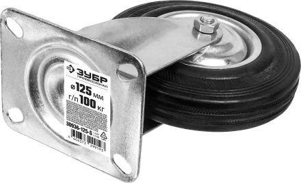 Колеса поворотные из литой резины с металлическим диском серия ПРОФЕССИОНАЛ купить в Муравленко