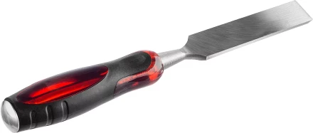 Стамеска MIRAX с двухкомпонентной прозрачной рукояткой, 25мм 1810-25 купить в Муравленко