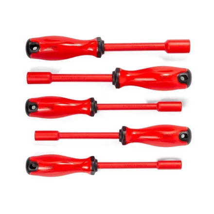 Набор диэлектрических отверток КВТ VDE НИО-2205-Т с внутренним шестигранником, 5 шт. (88927) купить в Муравленко