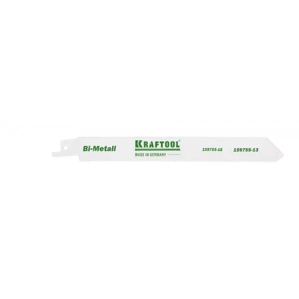 Полотно KRAFTOOL "INDUSTRIE QUALITAT", S922EF, для эл/ножовки, Bi-Metall, по металлу, шаг 1,4мм, 130мм 159755-13 купить в Муравленко
