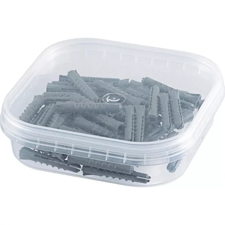 Дюбель 6х30 &quot;Ус&quot; распорный полипропиленовый 1000 шт Сибртех 46015 купить в Муравленко