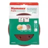 Круг шлиф. самосцепляющийся HAMMER 150мм P80 6отв. купить в Муравленко