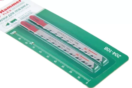 Пилки для лобзика HAMMER JG WD-PL T144D (2шт.) купить в Муравленко