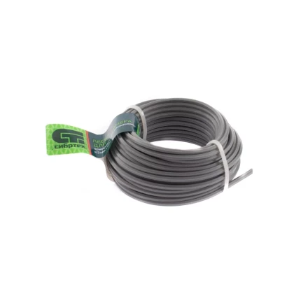 Леска для триммера звезда, армированная алюминием, 3.0 мм х 10 м, Россия Сибртех 961985 купить в Муравленко