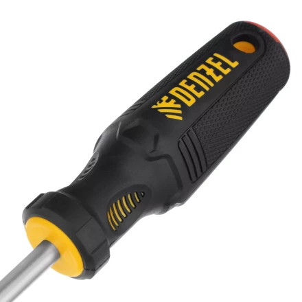 Отвертка PH3х150 мм, CrV, трехкомпонентная рукоятка Denzel 12184 купить в Муравленко