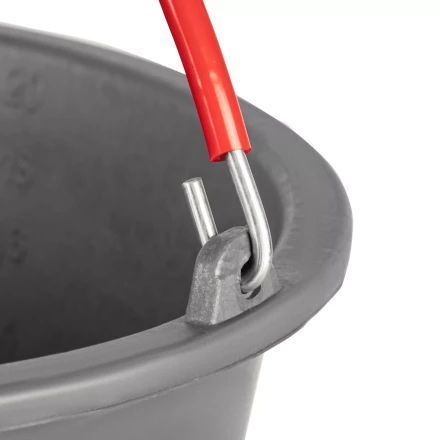 Ведро строительное пластмассовое Matrix 20 л, ударопрочное, обрезиненная ручка, 81464 купить в Муравленко