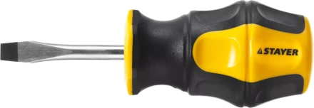 Отвертка STAYER &quot;MASTER&quot; &quot;HERCULES&quot;, Сr-V, противоскользящая рукоятка, SL5,0x38мм 25051-38-5.0_z01 купить в Муравленко