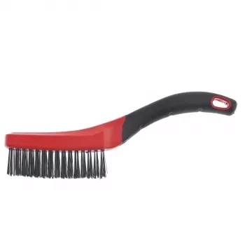 Щетка зачистная 4-х рядная двухкомпонентная рукоятка MATRIX 74834 купить в Муравленко