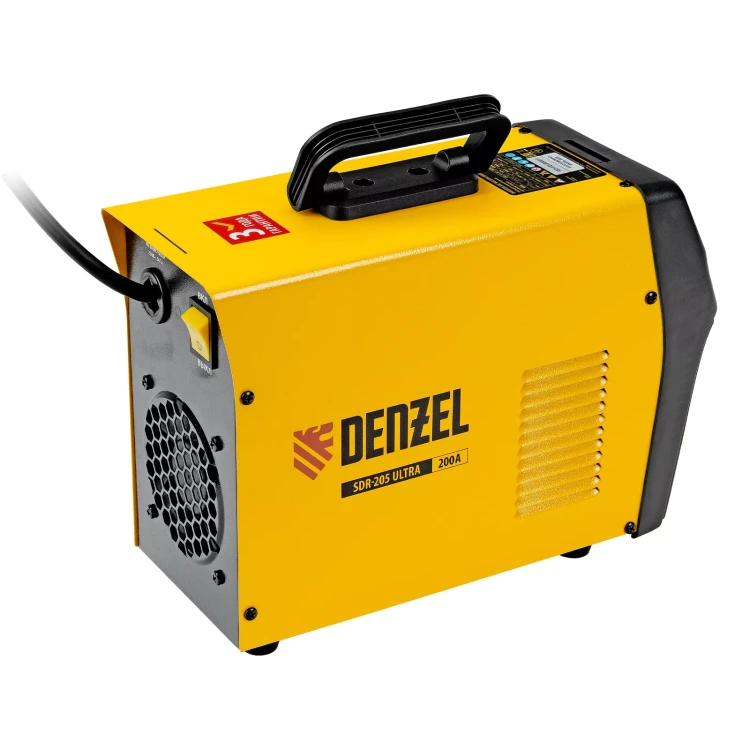 Аппарат инвертор. дуговой сварки Denzel SDR-205 Ultra, 200 А, ПВ 60% 94360 купить в Муравленко