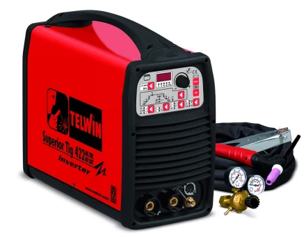Сварочный аппарат Telwin SUPERIOR TIG 422 AC/DC-HF/LIFT  TIG ACC  купить в Муравленко