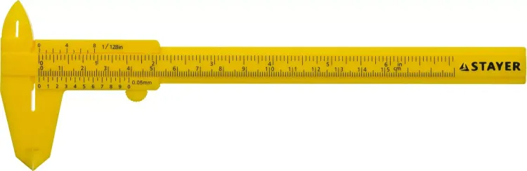 Штангенциркуль STAYER "STANDARD" пластмассовый, 150 мм 3440_z01 купить в Муравленко