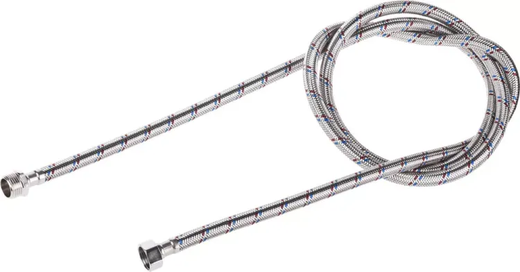 Подводка гибкая STAYER для воды, оплетка из нержавеющей стали, г/ш 1/2" - 2м 51015-G/S-200 купить в Муравленко