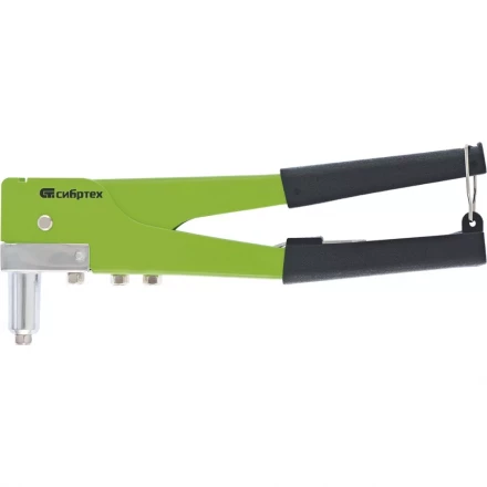 Заклепочник 270 мм переставной 0-90 градусов заклепки 2,4-3,2-4,0-4,8 мм СИБРТЕХ 40543 купить в Муравленко
