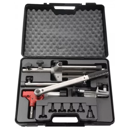 Пресс-инструмент ЗУБР &quot;ШиреФит&quot; ручной для развальцовки труб, в пластиковом кейсе, 14-32мм 51625 купить в Муравленко