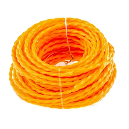 Леска для триммера овальная витая 3,0 мм х 10 м блистер Россия Denzel 96138 купить в Муравленко