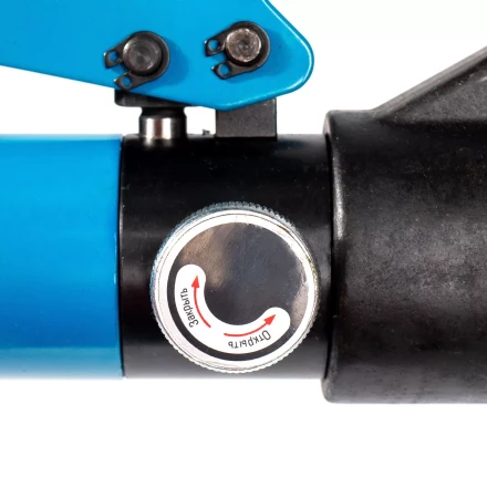 Пресс гидравлический ручной КВТ ПГР-70ТР для опрессовки наконечников до 70 мм и тросов  до 4 мм (91808) купить в Муравленко