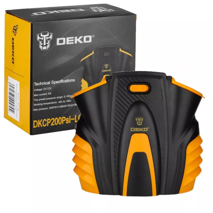 Насос автомобильный цифровой DEKO DKCP200Psi-LCD Plus, 065-0796 купить в Муравленко