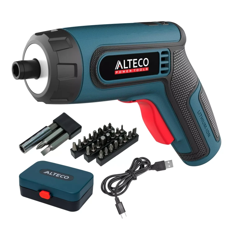 Аккумуляторная отвертка угловая ALTECO CSD 4V 67506 купить в Муравленко