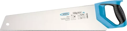 Ножовка по дереву PIRANHA,усил.трапецев.полотно,500 мм,11-12TPI,зуб3D,кален.зуб,2-комп.рук. GROSS 24117 купить в Муравленко