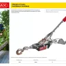 Лебедка ручная рычажная MIRAX, тросовая, 1,5т, 1,8м 43130-1.5 купить в Муравленко