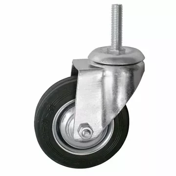 Колесо поворотное SCt 97 85 мм резина с болтом (F) 1046155 купить в Муравленко